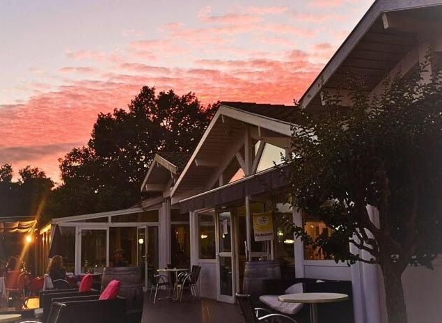 Hotel Au P'Tit Creux Des Landes Ychoux Exterior foto